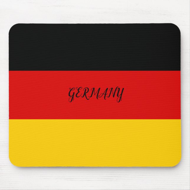 Deutschland-Flagge Mousepad (Vorne)