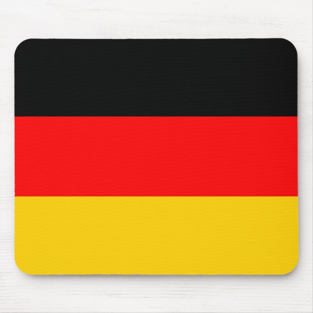 Deutschland-Flagge Mousepad (Vorne)