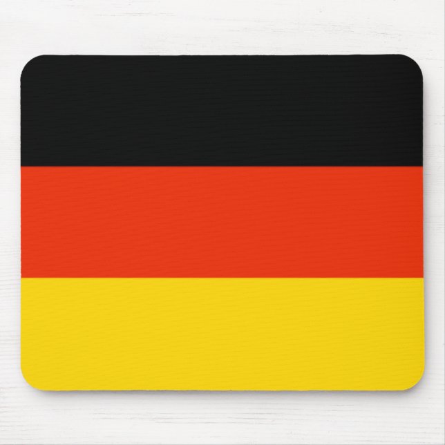 Deutschland-Flagge Mousepad (Vorne)