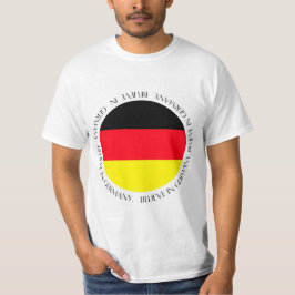 Deutschland-Flagge Patriotische Bekleidung T-Shirt