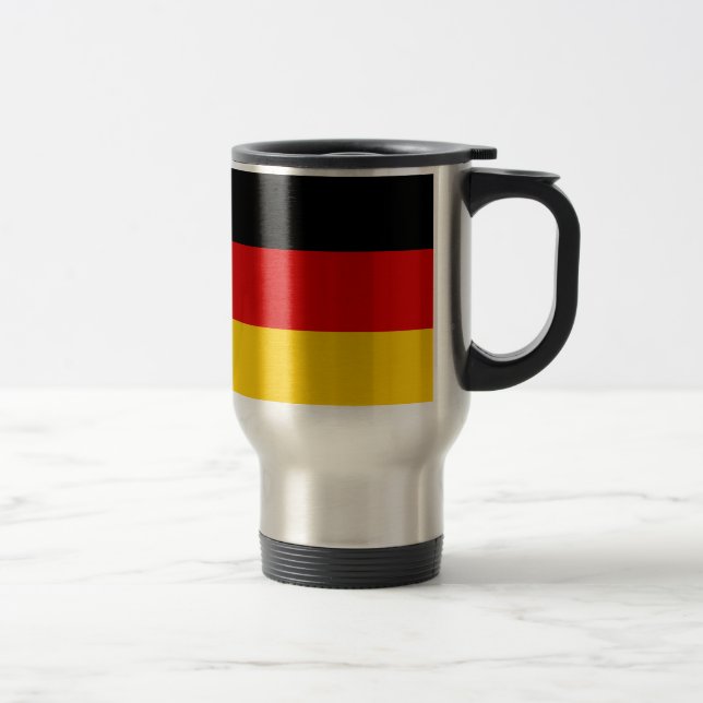 Deutschland-Flagge Reisebecher (Rechts)