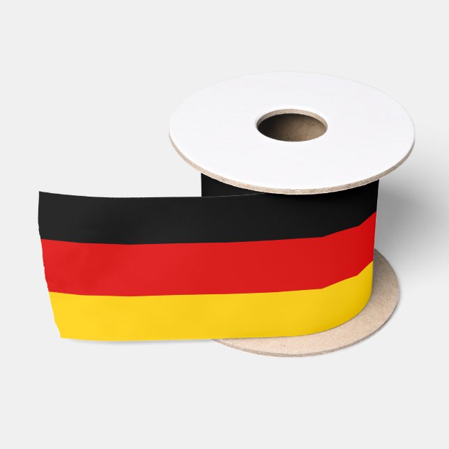 Deutschland-Flagge Satinband (Spule)