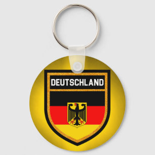 Deutschland-Flagge Schlüsselanhänger