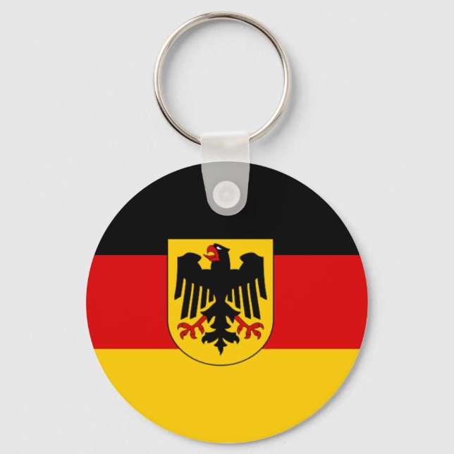 Deutschland-Flagge Schlüsselanhänger (Vorderseite)