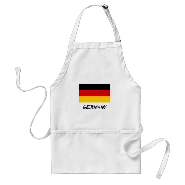Deutschland-Flagge Schürze (Vorne)