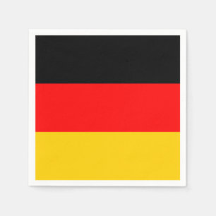 Deutschland-Flagge Serviette