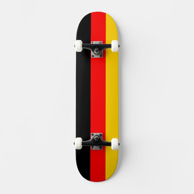 Deutschland-Flagge Skateboard (Vorderseite)