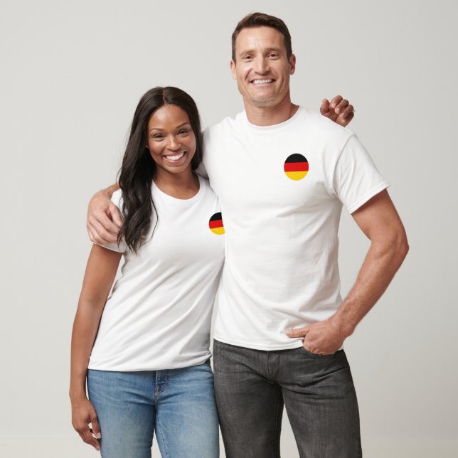 Deutschland-Flagge T-Shirt (Unisex)