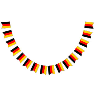 Deutschland-Flagge Wimpelkette