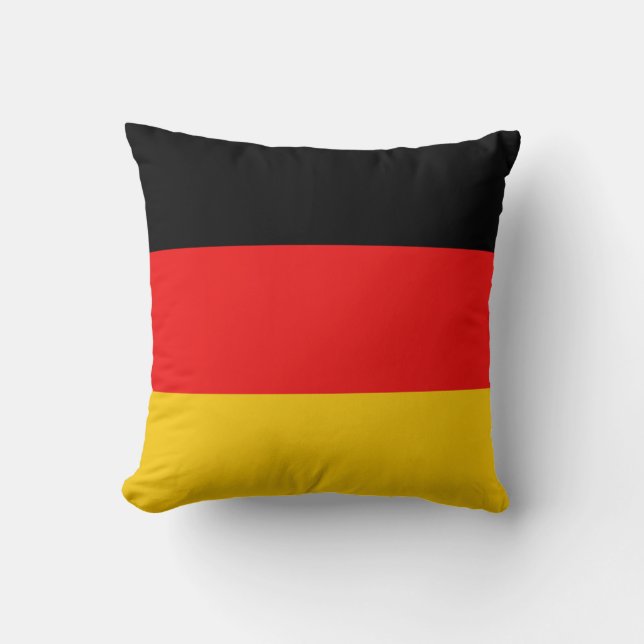 Deutschland Flagge x Flaggenkissen Kissen (Vorderseite)