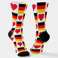 Deutschland Flaggen Herzendesign Spaß Deutscher St