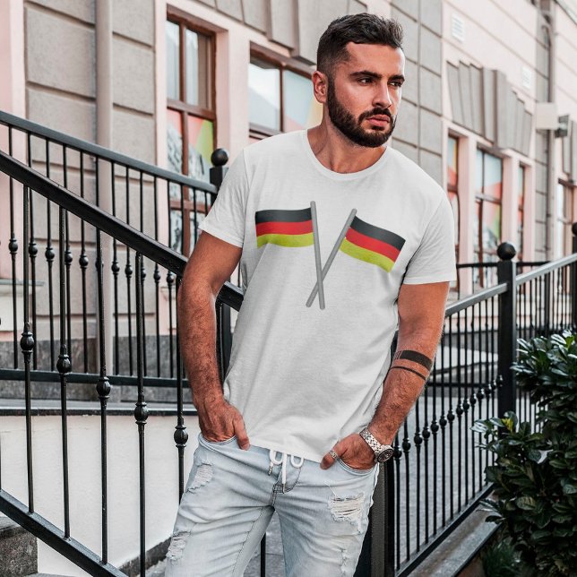 Deutschland Flaggen T - Shirt (Von Creator hochgeladen)