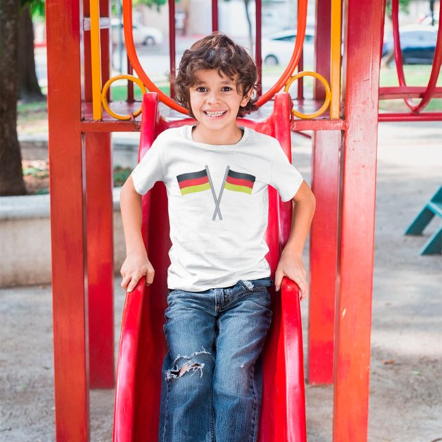 Deutschland Flaggen T - Shirt (Von Creator hochgeladen)