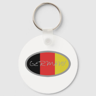 Deutschland-Flaggenentwurf! Schlüsselanhänger