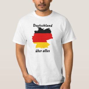 Deutschland Flaggenplan T-Shirt