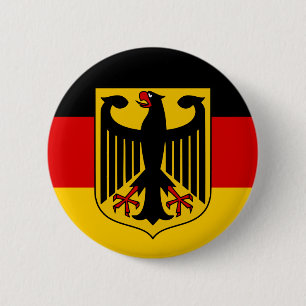 Deutschland - Flaggenqualität Button