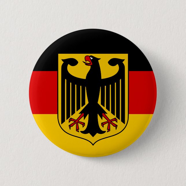 Deutschland - Flaggenqualität Button (Vorderseite)