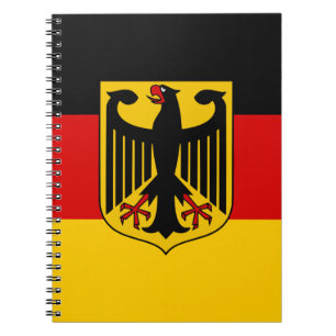 Deutschland - Flaggenqualität Notizblock