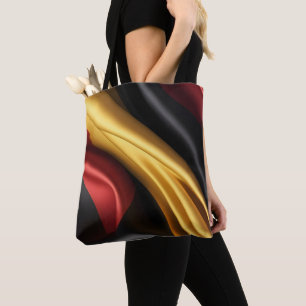 Deutschland Flaggenseidenstruktur Tasche