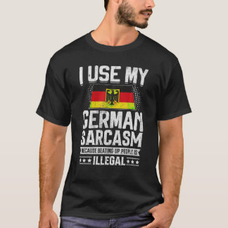 Deutschland Flaggenstaaten für Deutsche Männer Fra T-Shirt