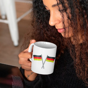 Deutschland flaggt Kaffee-Tasse Kaffeetasse