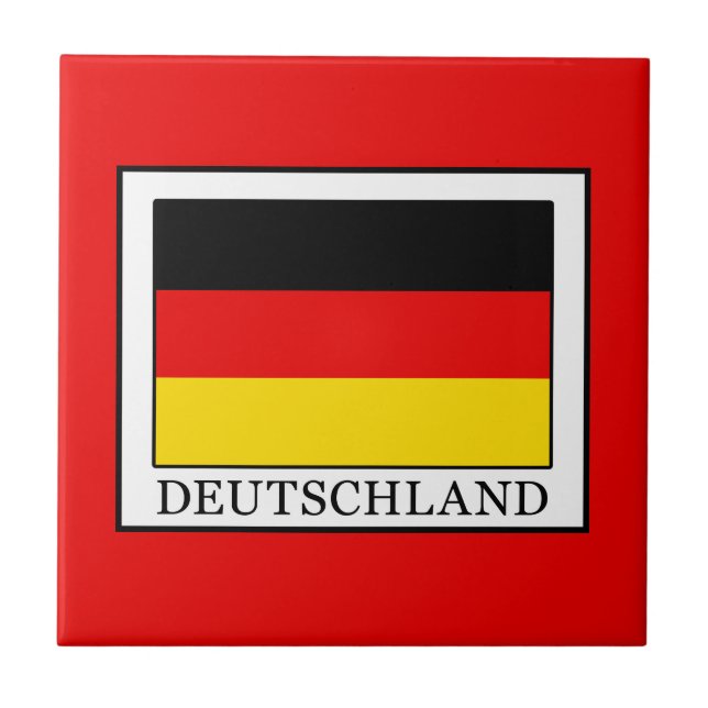 Deutschland Fliese (Vorderseite)