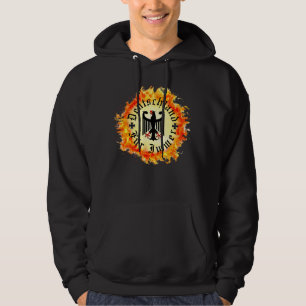 Deutschland Forever/Adler/Eisen Kreuz/Feuer Hoodie