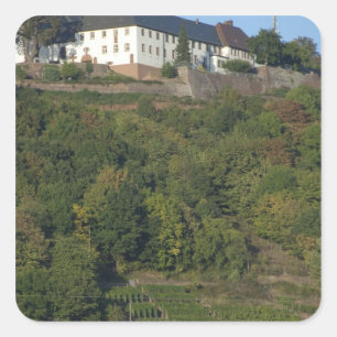 Deutschland, Franken, Wertheim. Besonderer Hang Quadratischer Aufkleber