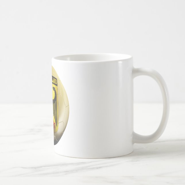 Deutschland-Fußball Kaffeetasse (Rechts)