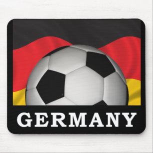 Deutschland-Fußball Mousepad