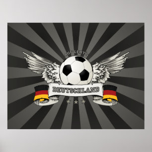 Deutschland Fußball-Nationalteam-Förderposter Poster