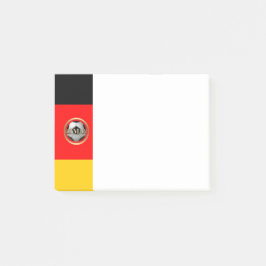 Deutschland Fußball Post-it Klebezettel