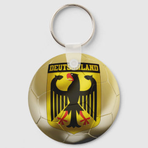 Deutschland-Fußball Schlüsselanhänger