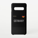 Deutschland Fußball Shirt Herz Samsung Galaxy S10 Hülle<br><div class="desc">Deutsches National Soccer Fan Shirt. Mein Herz schlägt für die deutsche Fußballmannschaft. Gute Geschenkidee für deutsche Fußballfans. Ein perfektes Spiel für Männer,  Frauen,  Kinder und Jugendliche.</div>