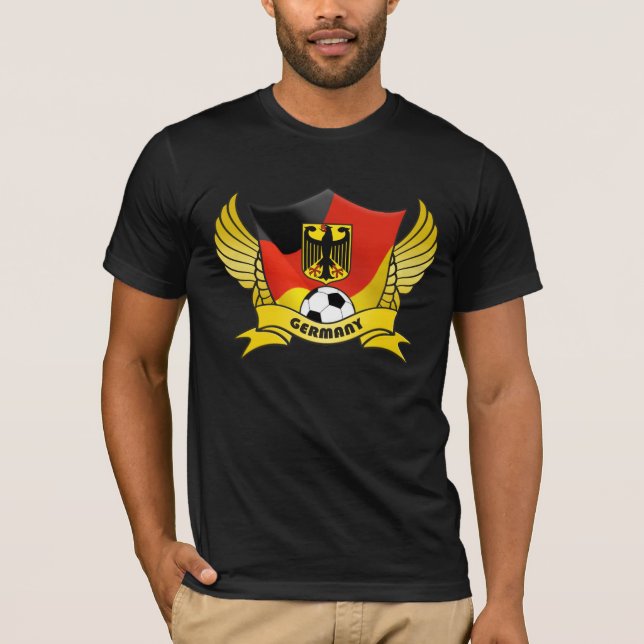 Deutschland-Fußball T-Shirt (Vorderseite)