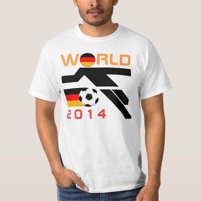 Deutschland-Fußball-Team-T - Shirt (Vorderseite)