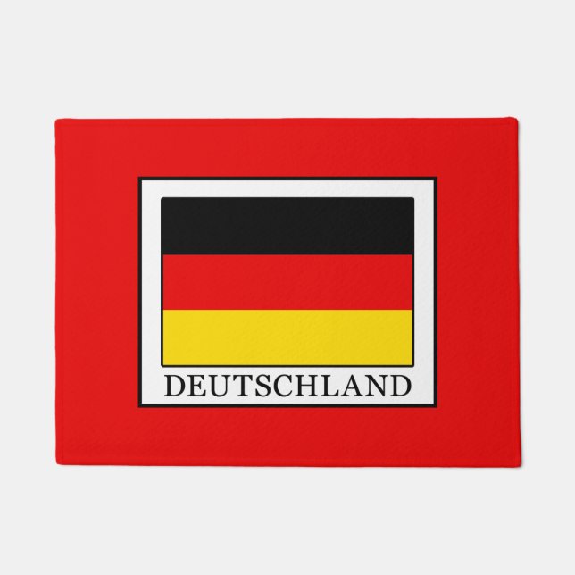 Deutschland Fußmatte (Vorderseite)
