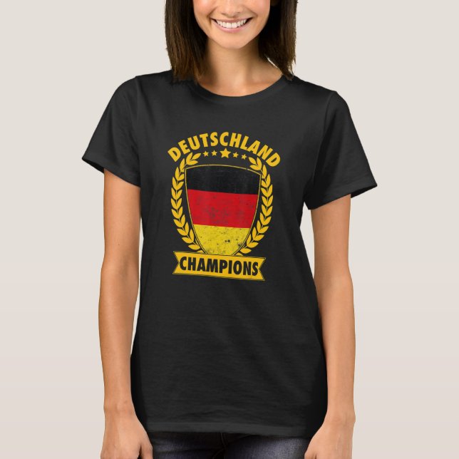 Deutschland Germany T-Shirt (Vorderseite)