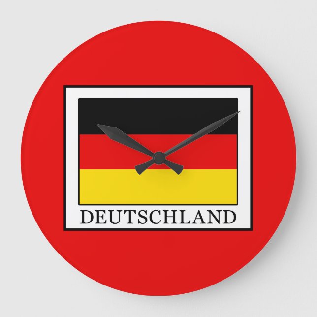 Deutschland Große Wanduhr (Vorderseite)