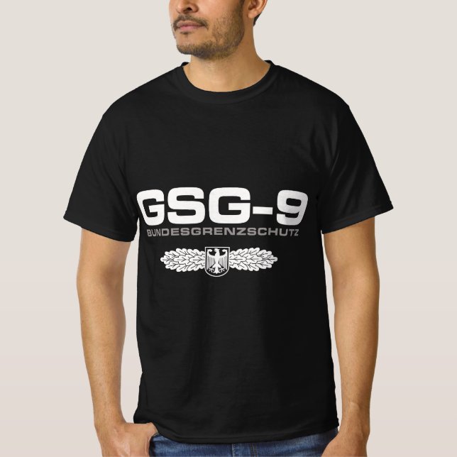 Deutschland GSG 9 Sonderpolizei T-Shirt (Vorderseite)