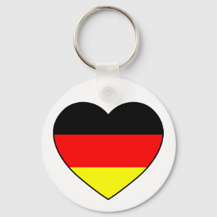 Deutschland Herz Fussballspieler "Deutschland" Schlüsselanhänger