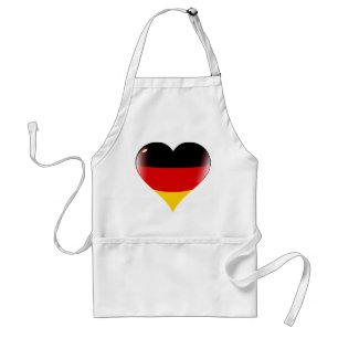 Deutschland-Herz Schürze