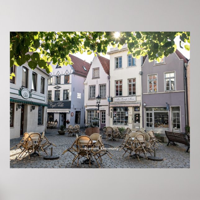 Deutschland, historisches Zentrum, Poster (Vorne)