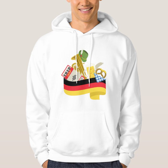 Deutschland Hoodie (Vorderseite)