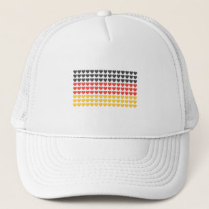 Deutschland HÖRT FLAG Trucker Hat Truckerkappe