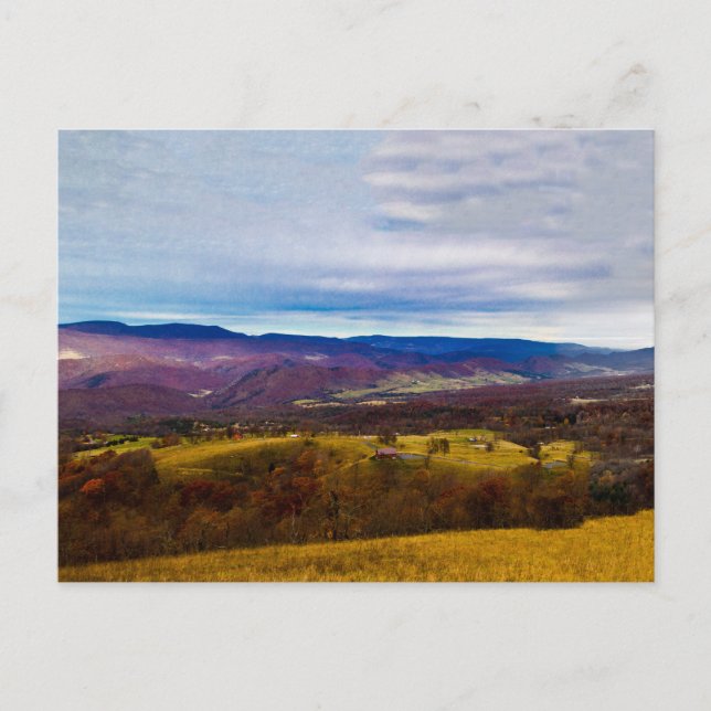 Deutschland im Herbst, West Virginia Postkarte (Vorderseite)