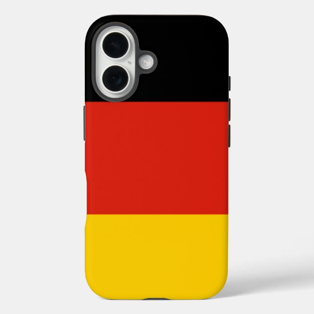 Deutschland iPhone 16 Hülle (Rückseite)