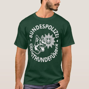 Deutschland K9 Polizei Bundespolizei T-Shirt