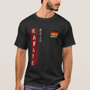 Deutschland Karate deutsche Flagge Kyokushinkai Do T-Shirt