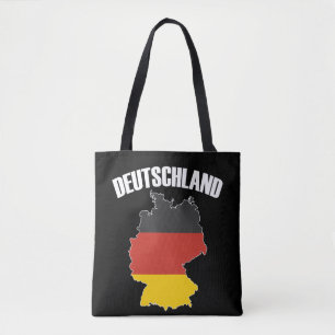 Deutschland Karte - Deutsche Flagge - Deutschland  Tasche